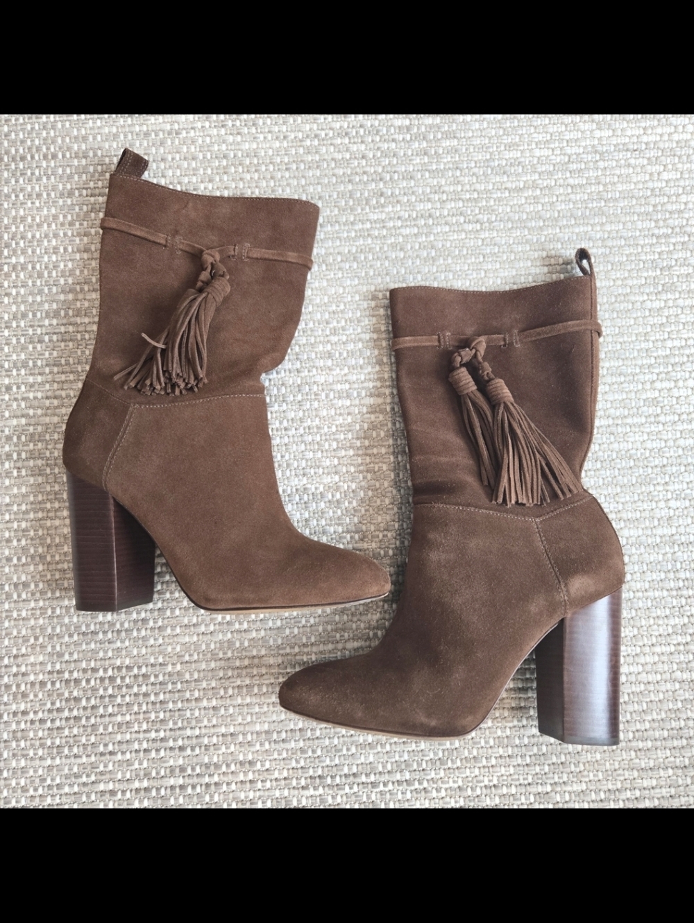 Vince Camuto suede boots tassel - Fermel Size 9